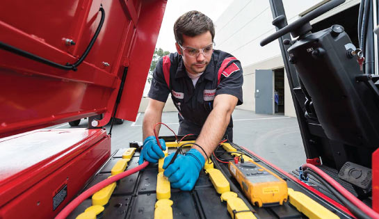 Forklift Battery Maintenance Technician 