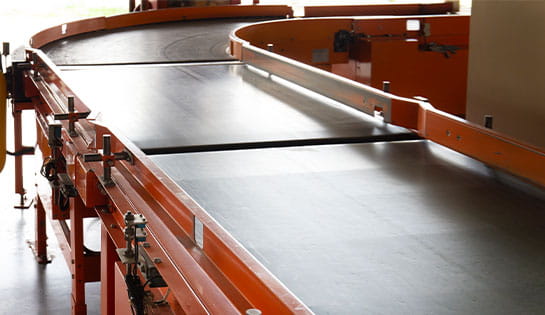 Our automated solutions include slider bed automated conveyors and conveyor systems