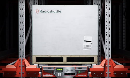 Radioshuttle, automated storage