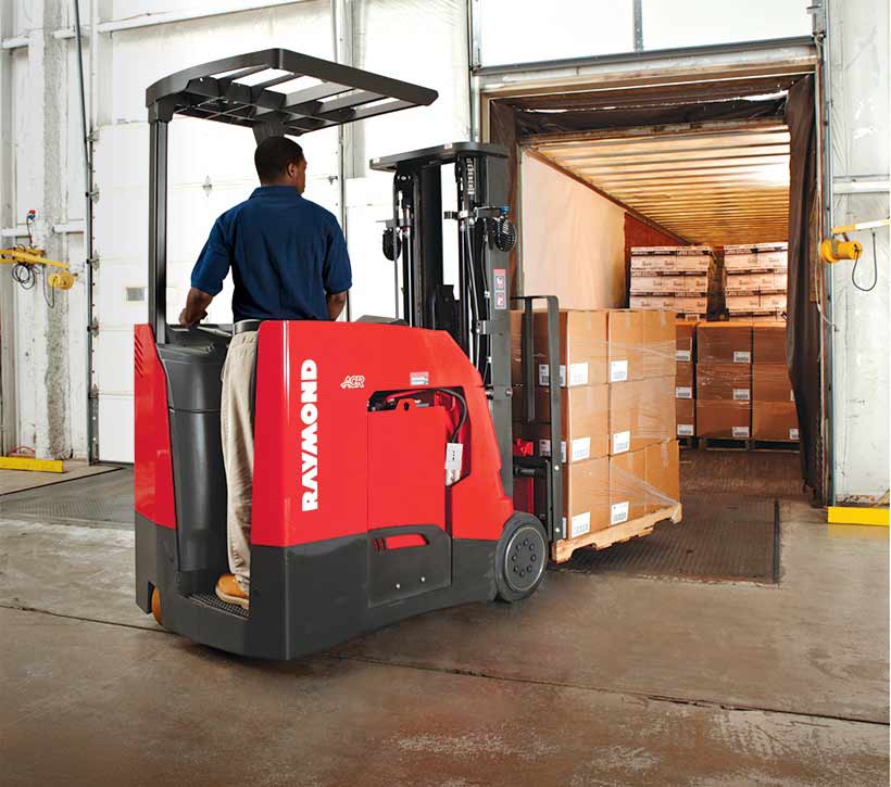 counterbalance forklift, Stand Up Forklift, electric lift truck