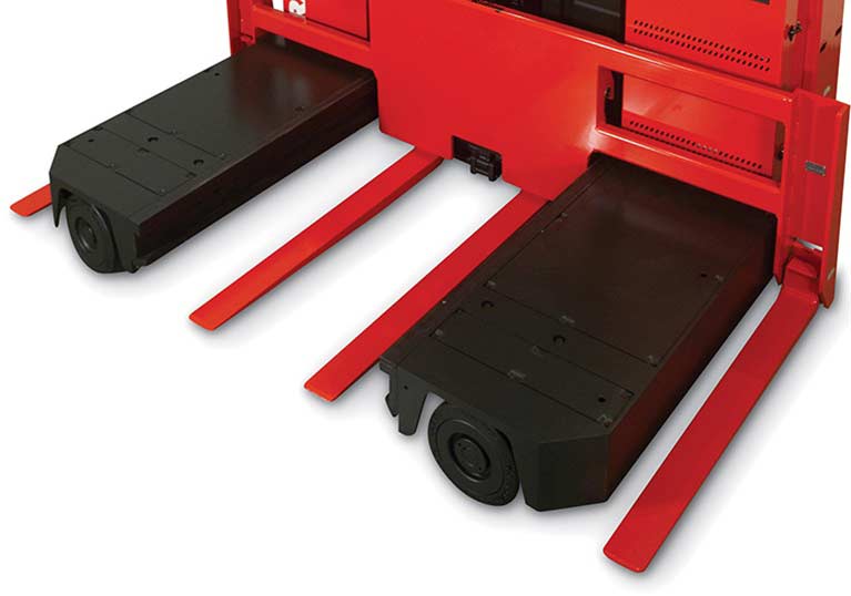 Raymond Sideloader Auxiliary Fork Carriage Option